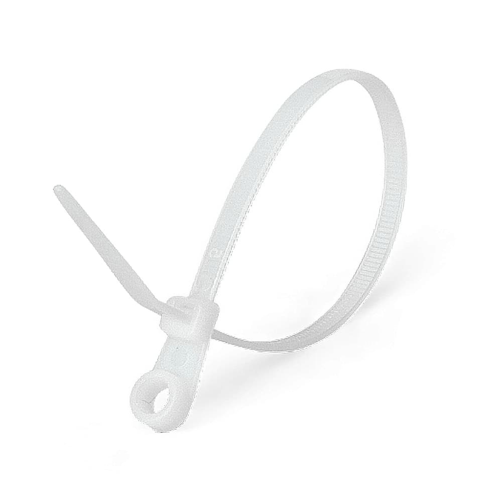 Стяжка 220 х 4.2 мм, з отвором діаметр 4 мм. під гвинт 100 шт.