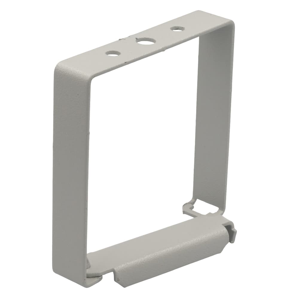 Хомут з поворотною рамкою 100х100 сірий.