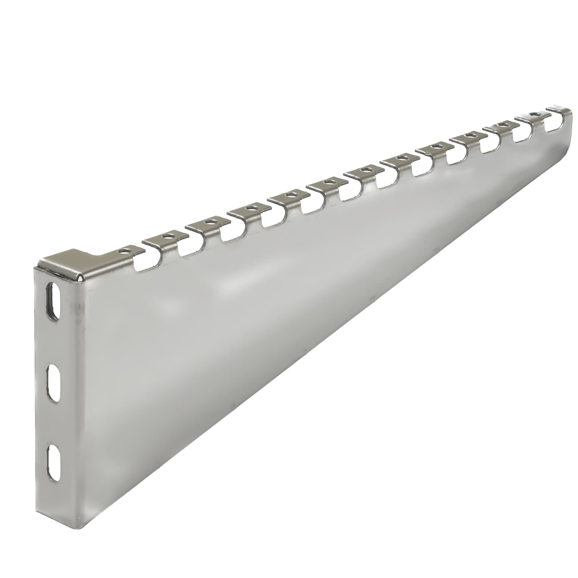 Кронштейн настінний для сітчастого лотка 300 мм, швидкого монтажу, 1,5 мм, нержавіюча сталь