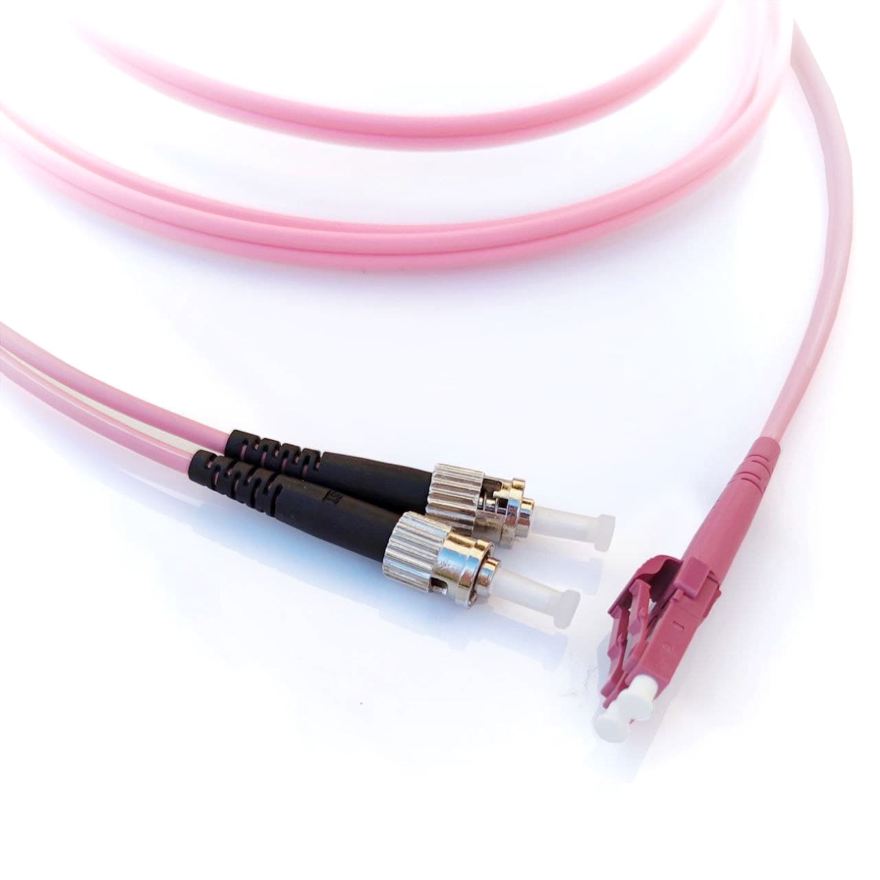 Патчкорд ST/UPC-LC/UPC MM (OM4) 2м Duplex