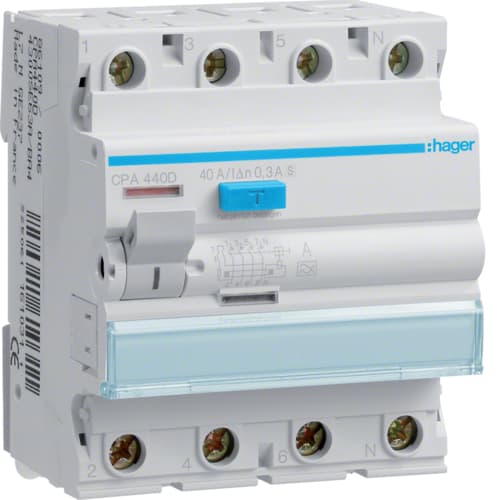 ПЗВ 4P 6kA 40A 300mA A S