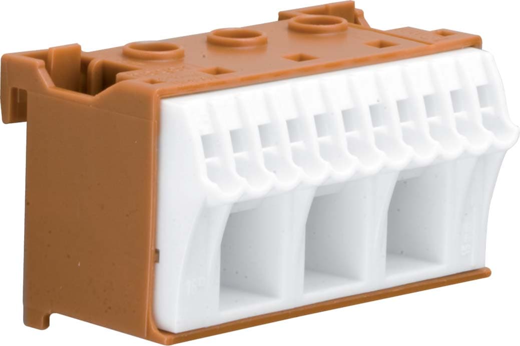 QiuckConnect фазна клема 3x16мм2+11x4мм2 ширина 60мм