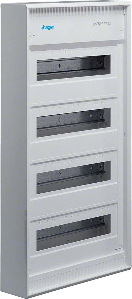 Щит розподільчий на 48(56) модулів, з/у без дверцят, з клемами, VOLTA, Hager
