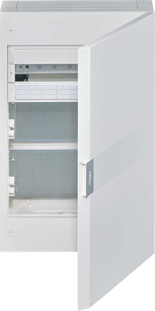 Щит з/у, білі двері, 18M + 2 ряди для ММ-обладнання, VEGA