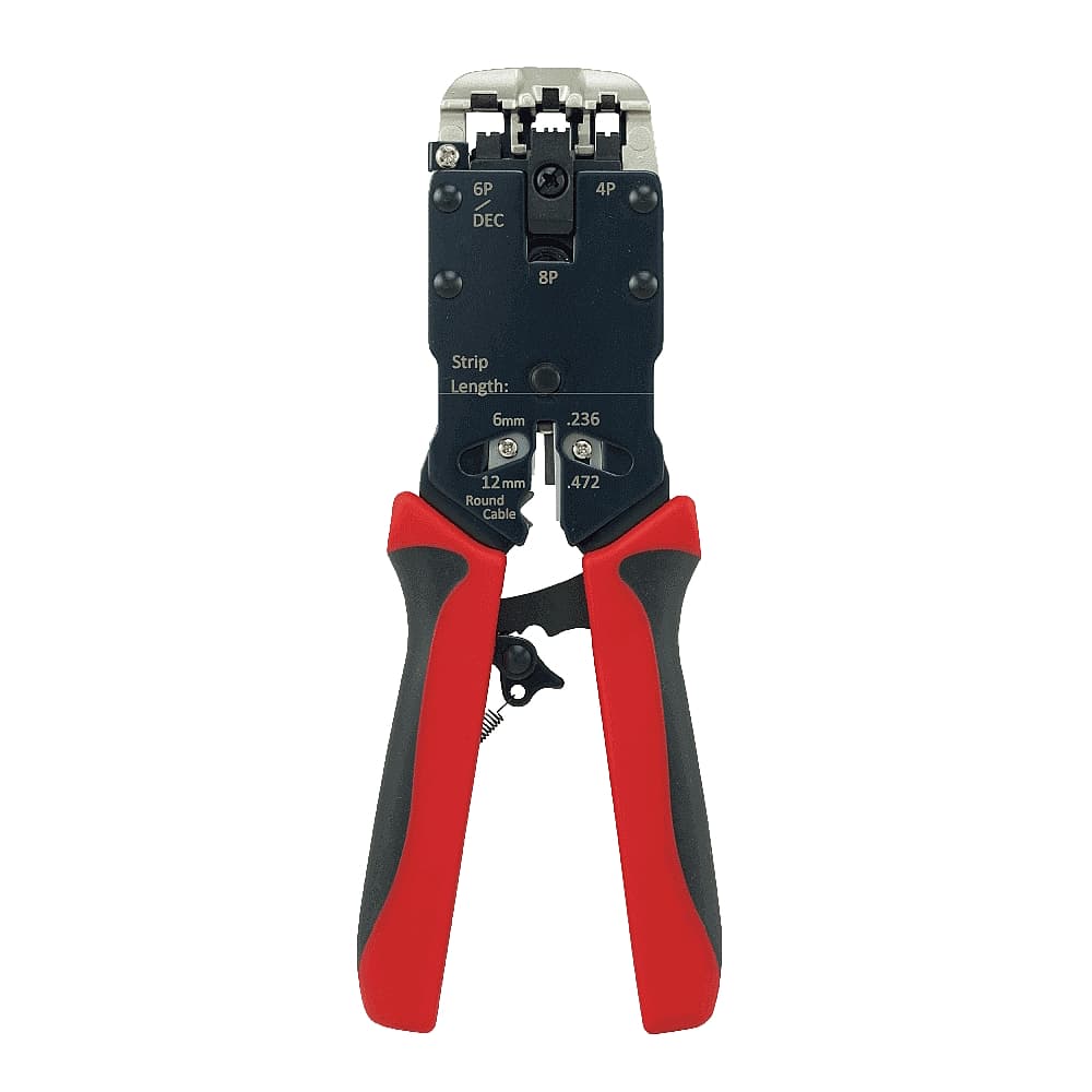 Інструмент для обтискання конекторів 4P/6P/8P/DEC Premium, професійний, Hanlong