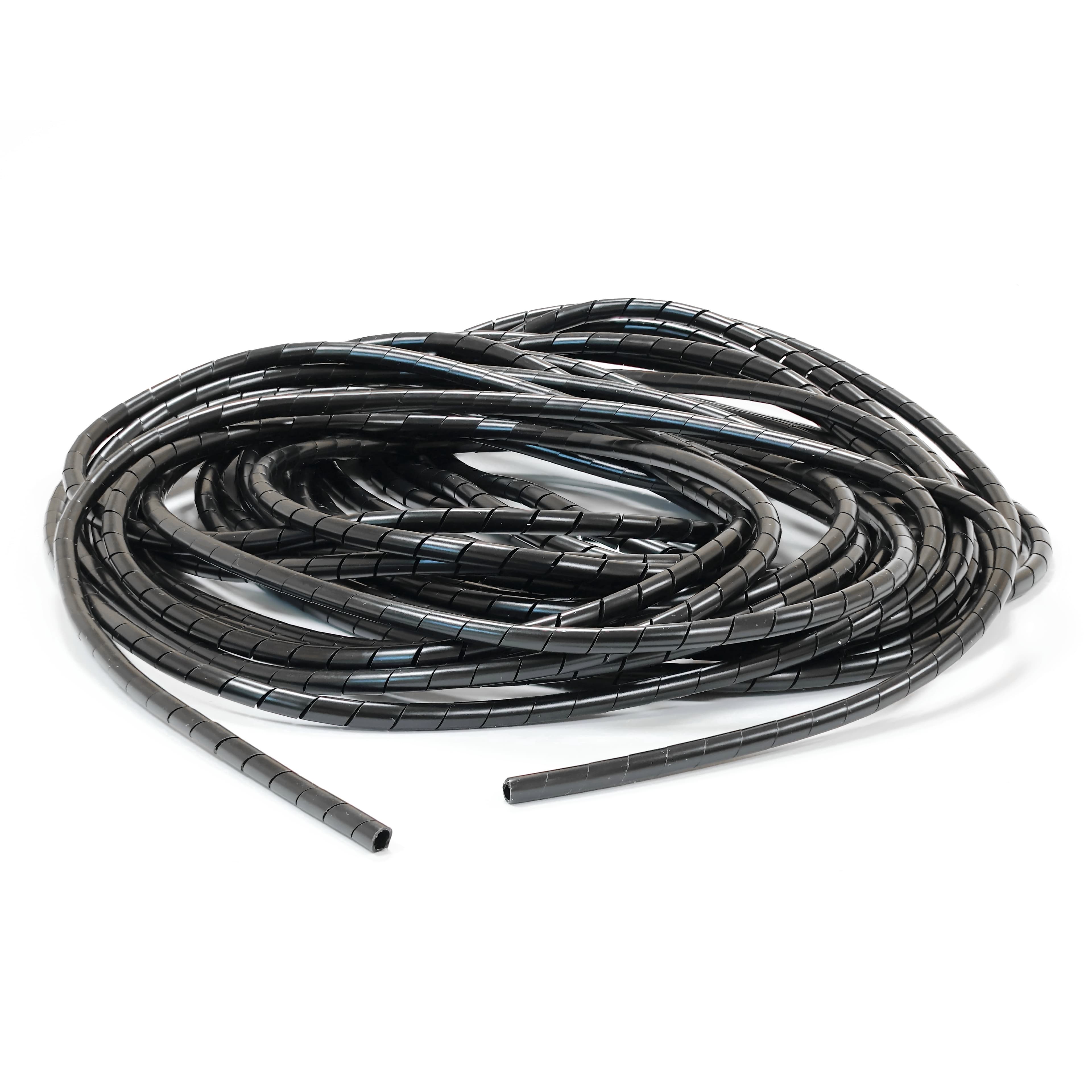 Організатор для уклад. каб. у джгут, спіральний, ПВХ, д. 4.5 мм, 10 м, KSS