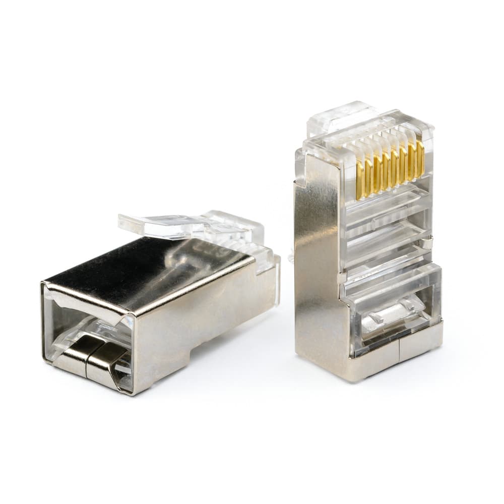 Конектор RJ45 кат. 5е, екранований