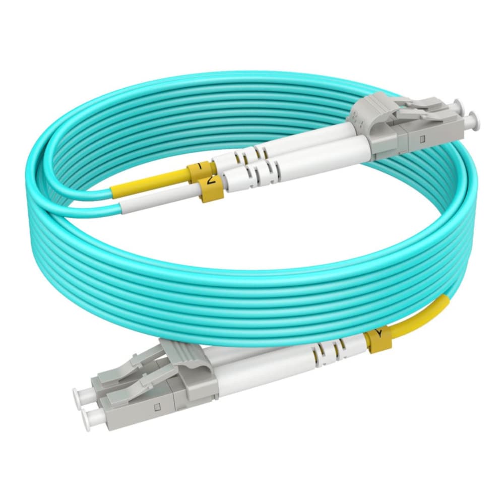 Патчкорд LC/UPC-LC/UPC MM (G50-OM3) 3м Duplex, Slim, 2.0мм