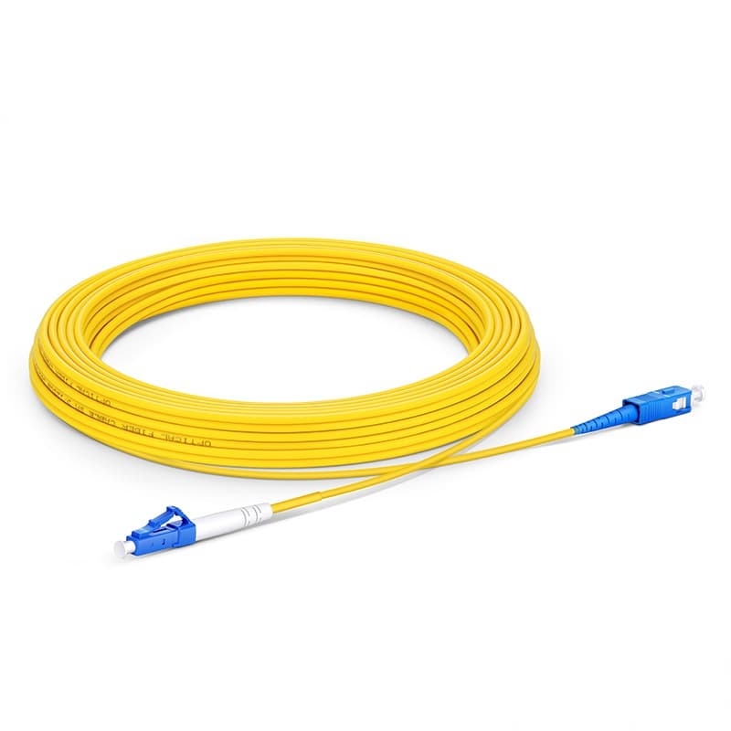 Патчкорд SC/UPC-LC/UPC SM 3м Simplex, Slim, 2.0мм