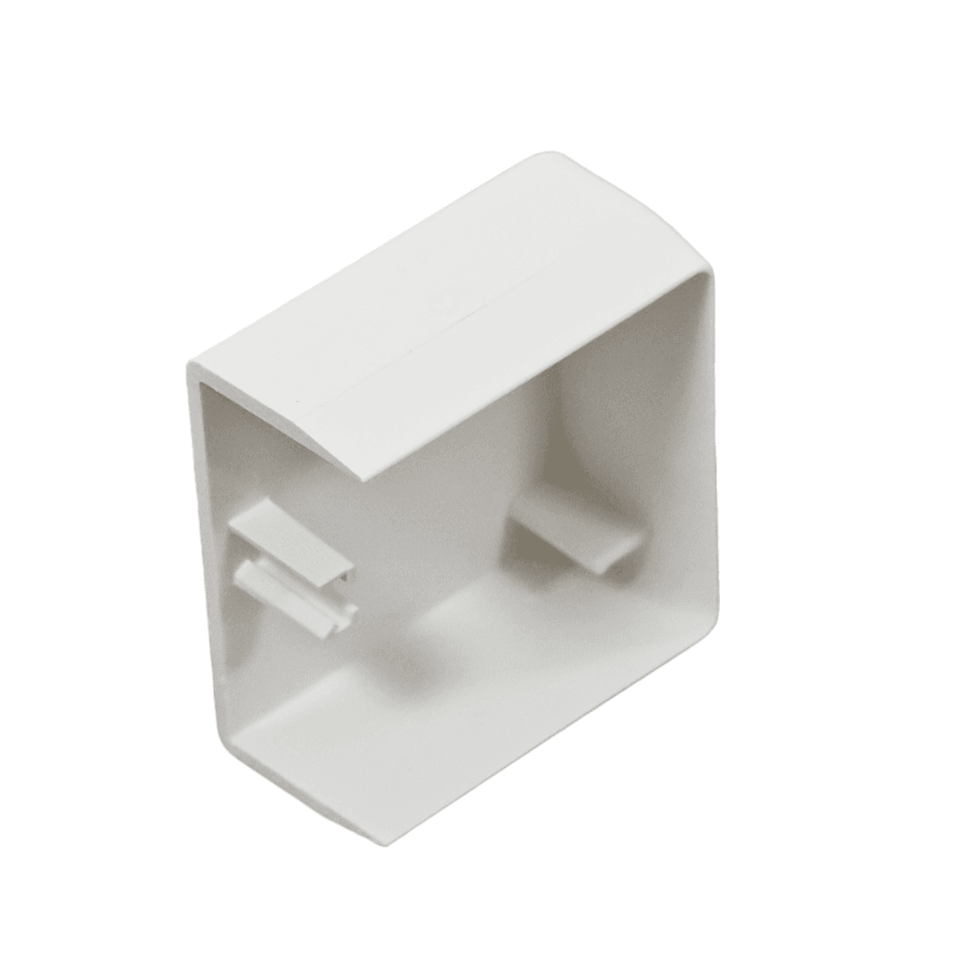 Торцева заглушка для пластикового короба 50х50 мм