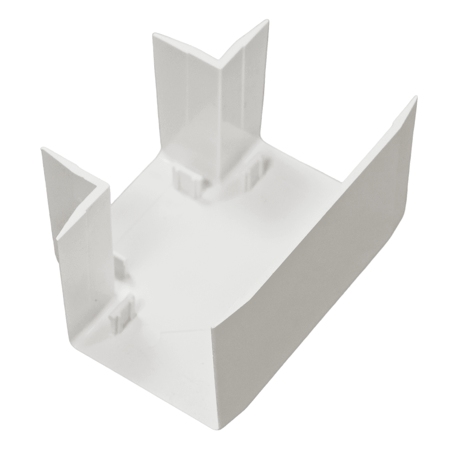 Трійник плоский для пластикового короба 50х50