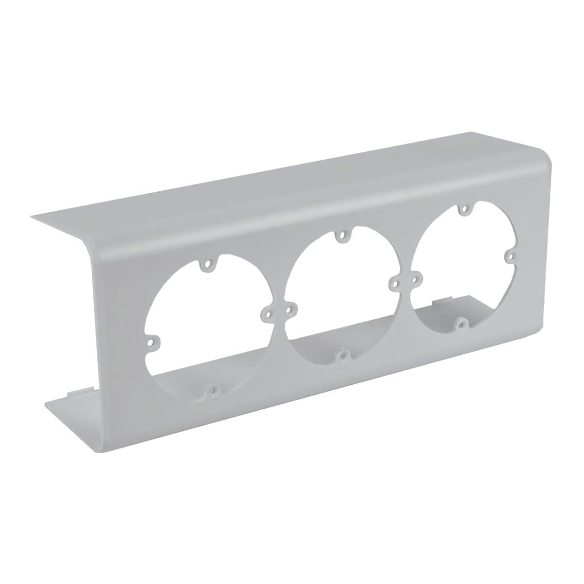 Рамка потрійна для EKE 100х60 ; Серія EKЕ; ПВХ