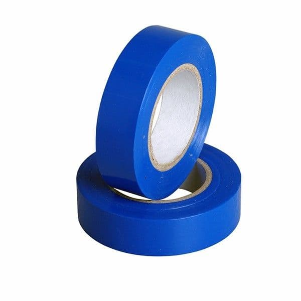 Ізоляційна стрічка ПВХ 0,15ммх18ммх20м, блакитна.