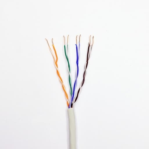 Кабель UTP 4x2x0.51, кат.5е, КПВ-ВП (350), 305 м