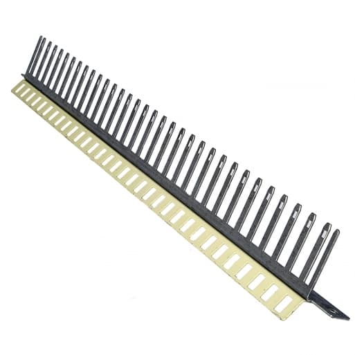 Скоба-тримач плінтів (до 32 шт.) з закритим кабельним організатором