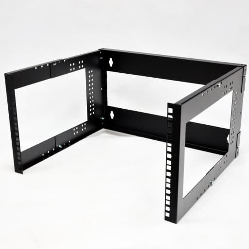 Кронштейн настінний 19" 6U, глиб. 280…480мм, чорний