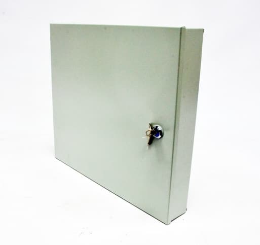 Бокс оптичний розподільний на 24 адаптера SC simplex/ LC duplex, металевий, (касети в комплекті)