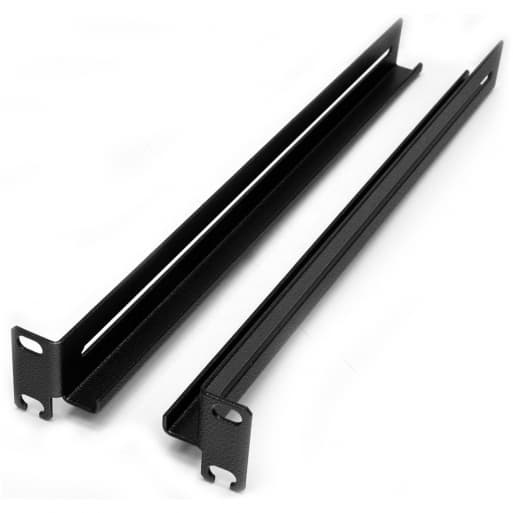 Лапи подовжені полки 19" 4 точки кріпл.,комплект 2шт., чорні