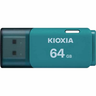 USB флеш накопичувач Kioxia 64GB TransMemory U202 Light Blue USB 2.0 (LU202L064GG4)