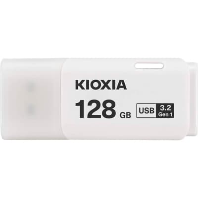 USB флеш накопичувач Kioxia 128GB TransMemory U301 White USB 3.2 (LU301W128GG4)