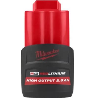 Акумулятор до електроінструменту Milwaukee Li-Ion M12 HB2.5 (4932480164)