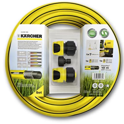 Шланг для поливу Karcher з комплект для підключення до мінімийок 3/4", 10м (2.645-156.0)