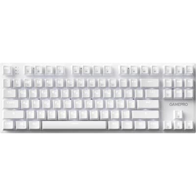 Клавіатура GamePro Genesis Joker MK124W Outemu Red Switch USB UA White (MK124W)