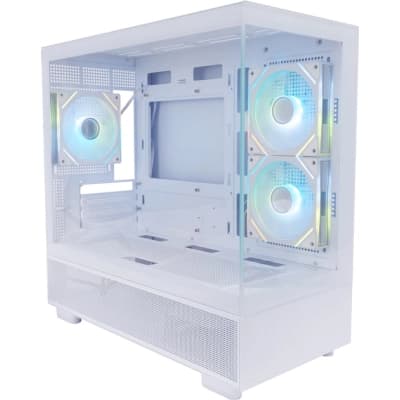 Корпус для ПК 1stPlayer Mi5-WH-2FC7R-W-1FC7-W