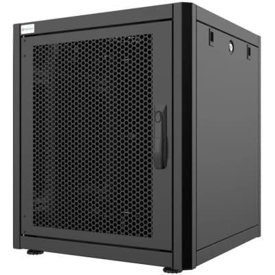 Шафа напольна Mirsan GTN 19" 12U 600x600, перфоровані двері (MR.GTN12U66DE.01_PRF63)