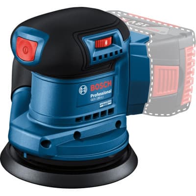 Шліфувальна машина Bosch GEX 185-LI, 18В, 125 мм, 6000-10000 об/хв (без АКБ та ЗП) (0.601.3A5.020)