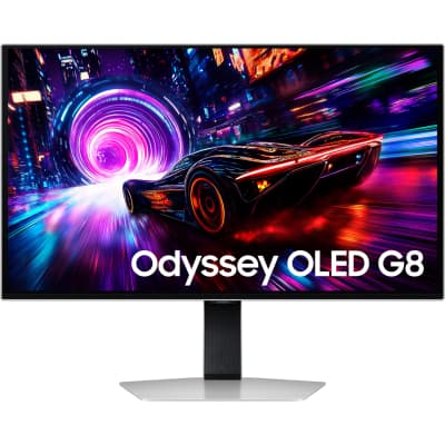 Монітор Samsung 27" Odyssey G8 G81SF (LS27FG812SIXUA) OLED Silver 240Hz