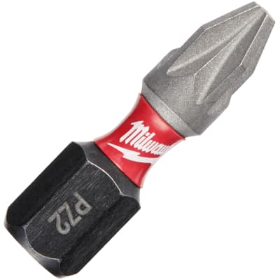 Набір біт Milwaukee SHOCKWAVE, PZ2, 25мм, 2шт (4932430863)