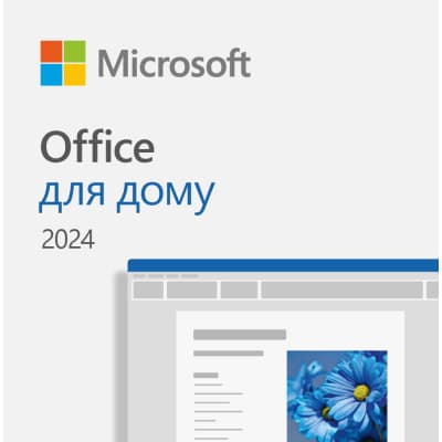 Програмне забезпечення MS Office Home 2024 Ukrainian FPP (EP2-06880)