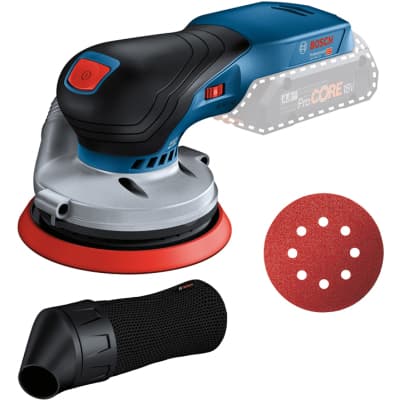 Шліфувальна машина Bosch GEX 18V-125 (без АКБ та ЗП) (0.601.372.201)