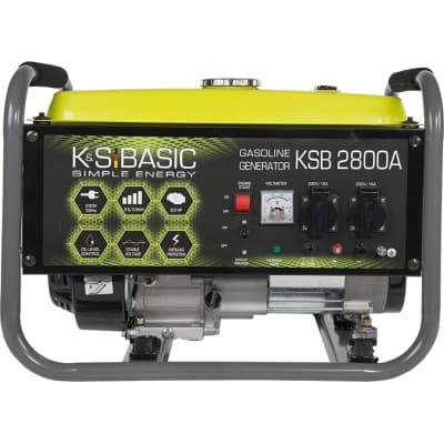Генератор Konner&Sohnen Basic KSB 2800A, 230V, 2.8kW, ручний запуск, 36.2кг (KSB2800A)